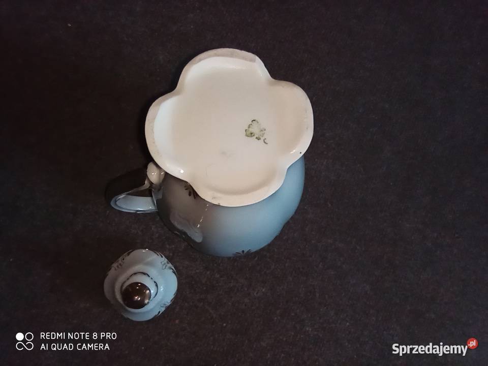 Dzbanek C T Do czekolady Sygnatura z lat 1909 pomorskie Gdańsk