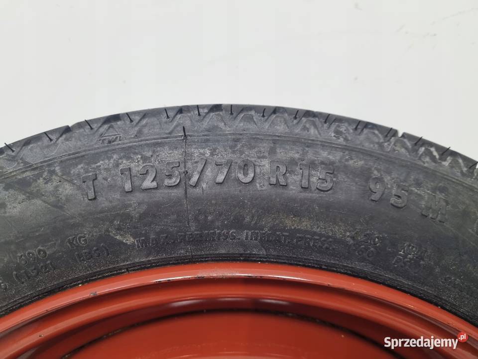 KOŁO DOJAZDOWE ZAPASOWE Suzuki Swift MK6 IV VI Chełm