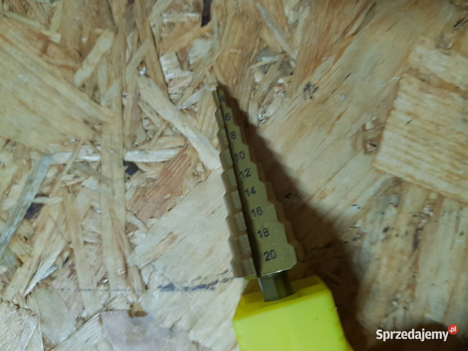 Wiertło stożkowe stopniowe tytanowe HSS 420 mm Głogowa