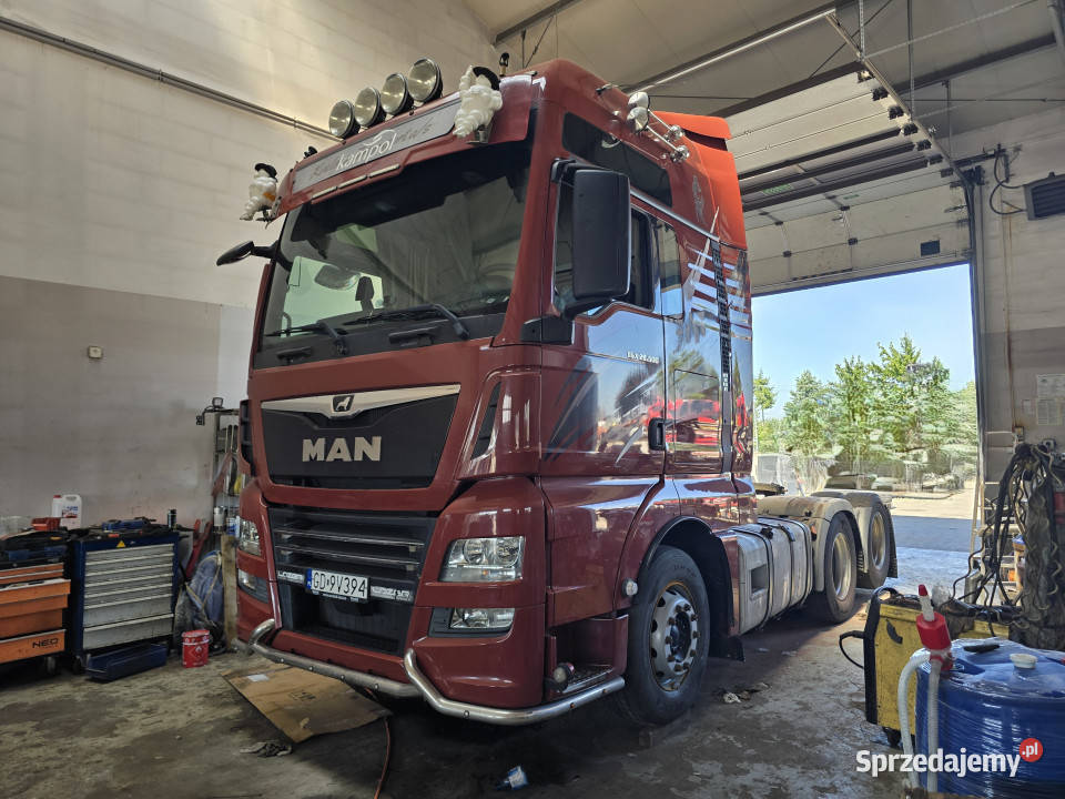 Ciągnik siodłowy MAN TGS 28500 6x2 2018 r 518 Rudolfowo sprzedam