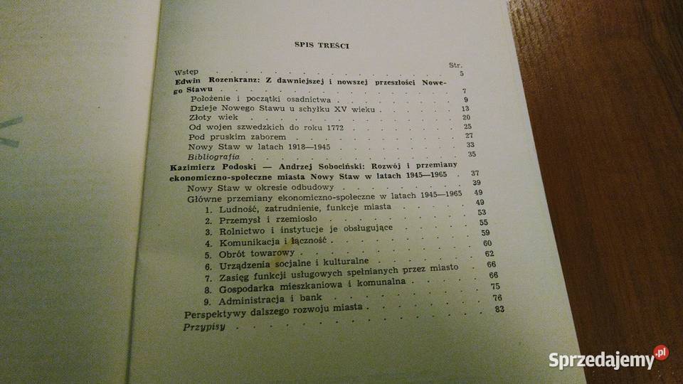 Nowy Staw Edwin Rozenkranz Kazimierz Podoski historia, archeologia Gdańsk