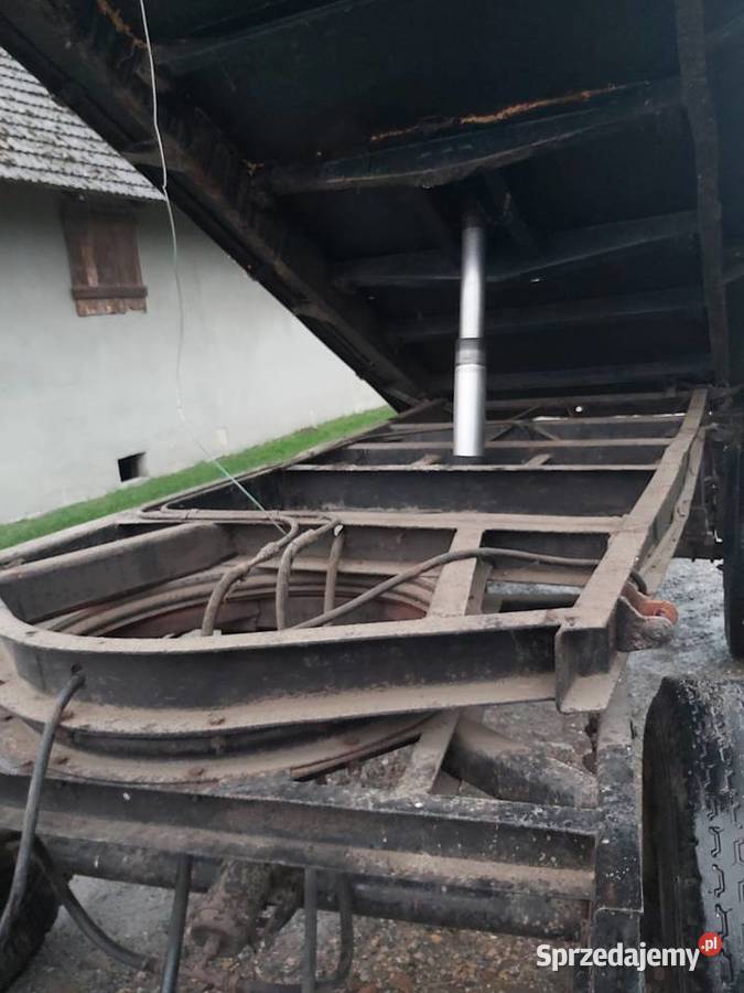 Przyczepa d 47 wywrotka małopolskie Oświęcim