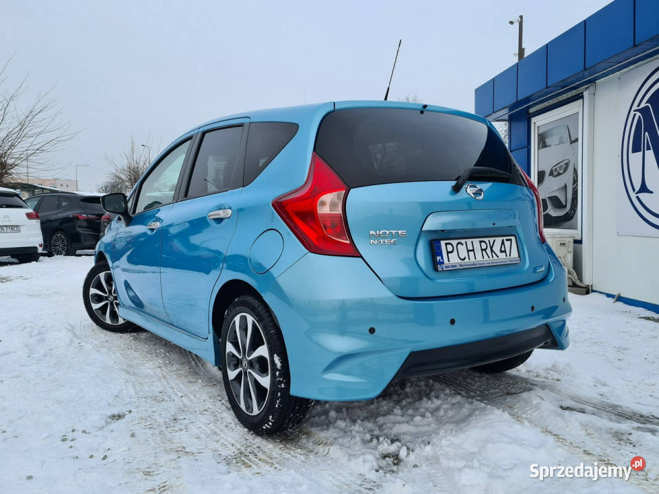 Nissan Note NTEC Navi Kamera PDC Grzane Fotele Wągrowiec