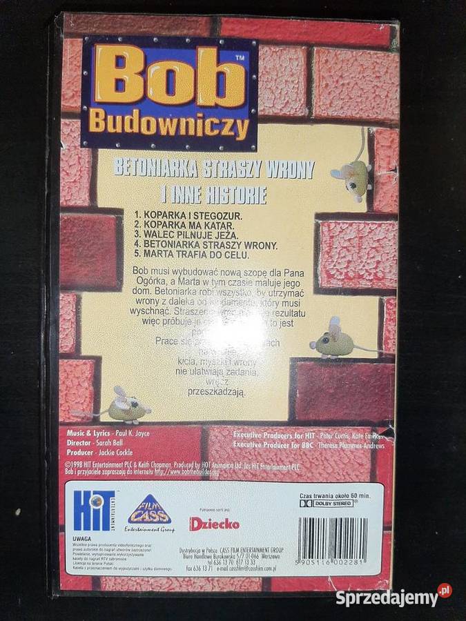 Bob Budowniczy Betoniarka Straszy Wrony i Inne Inowrocław