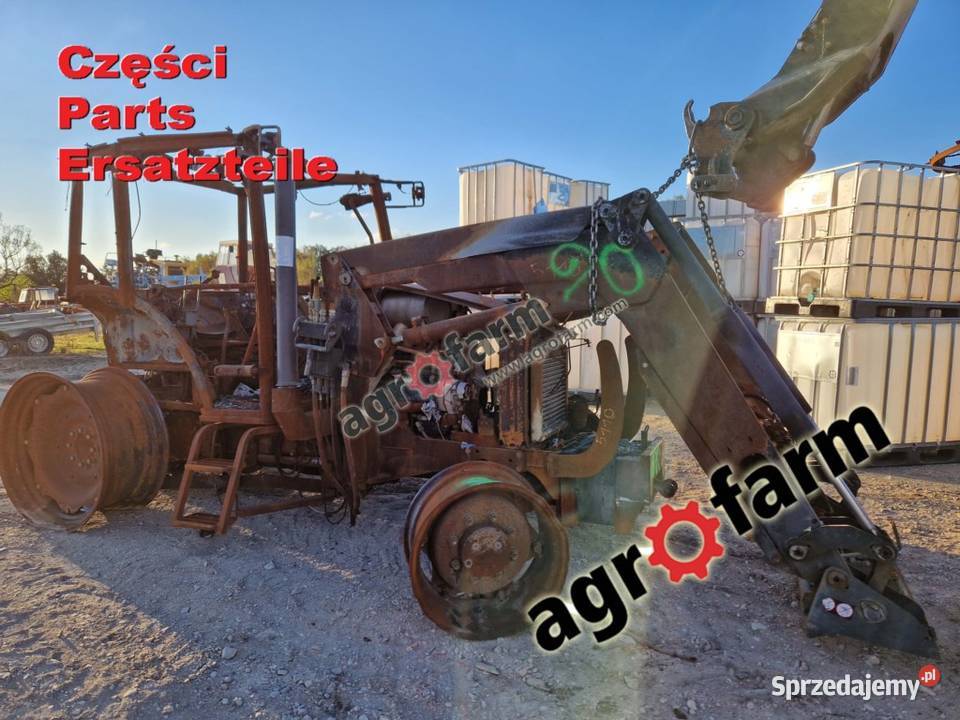 Claas Celtis 446 części skrzynia biegów silnik Byków