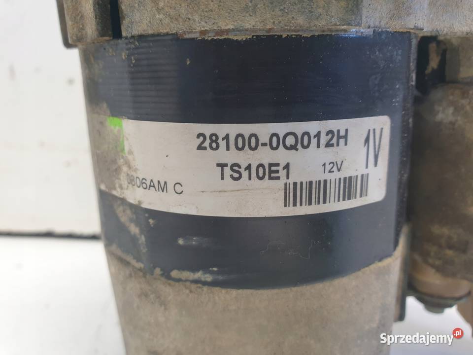 ROZRUSZNIK Toyota Aygo I 10 12V ROZRUSZNIK lubelskie sprzedam