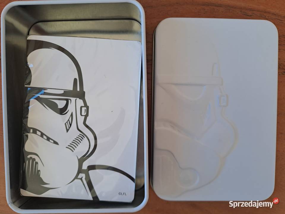 Star War karty do gry w metalowej puszce playing Warszawa