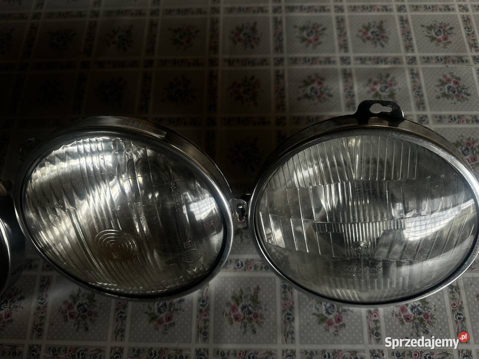 Komplet reflektorów Zelmot Fiat 125 p PRL osobowe Łagiewniki Nowe sprzedam