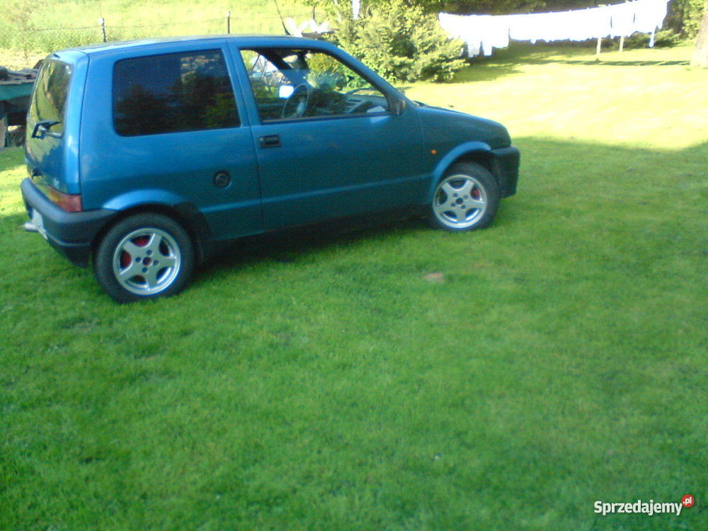 FIAT CC NIEBIESKI METALIC Wieliczka