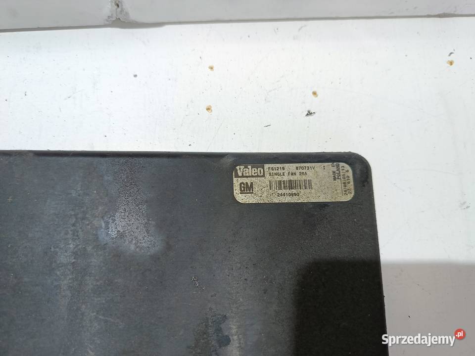 OPEL VECTRA C SIGNUM 22 WENTYLATOR CHŁODNICY Zgorzelec