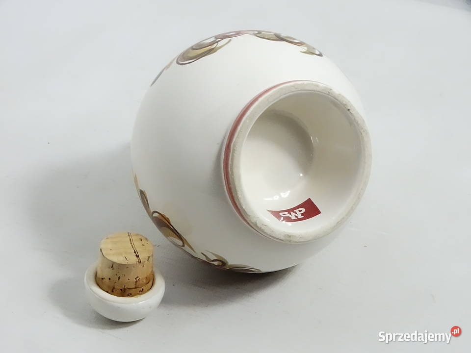 Vintage Ceramiczny Dzbanek Karafka Ręcznie lubelskie sprzedam