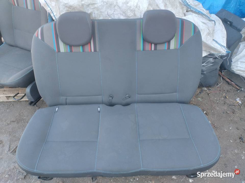 Fotele ISOFIX Kpl Renault Twingo II Lift Wysyłka Elbląg