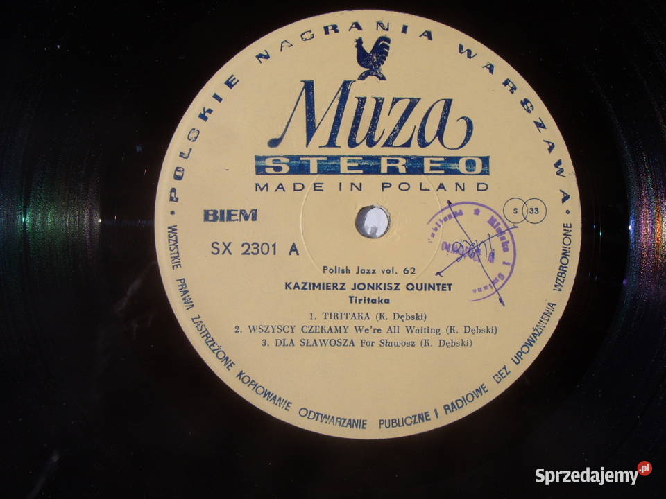 LP POLJazz VISTULA RIVER BRASS BANDdardanella Wołów sprzedam