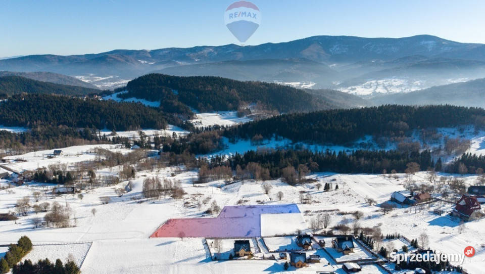 Działka inwestycyjna 6 domów Zawoja małopolskie sprzedam