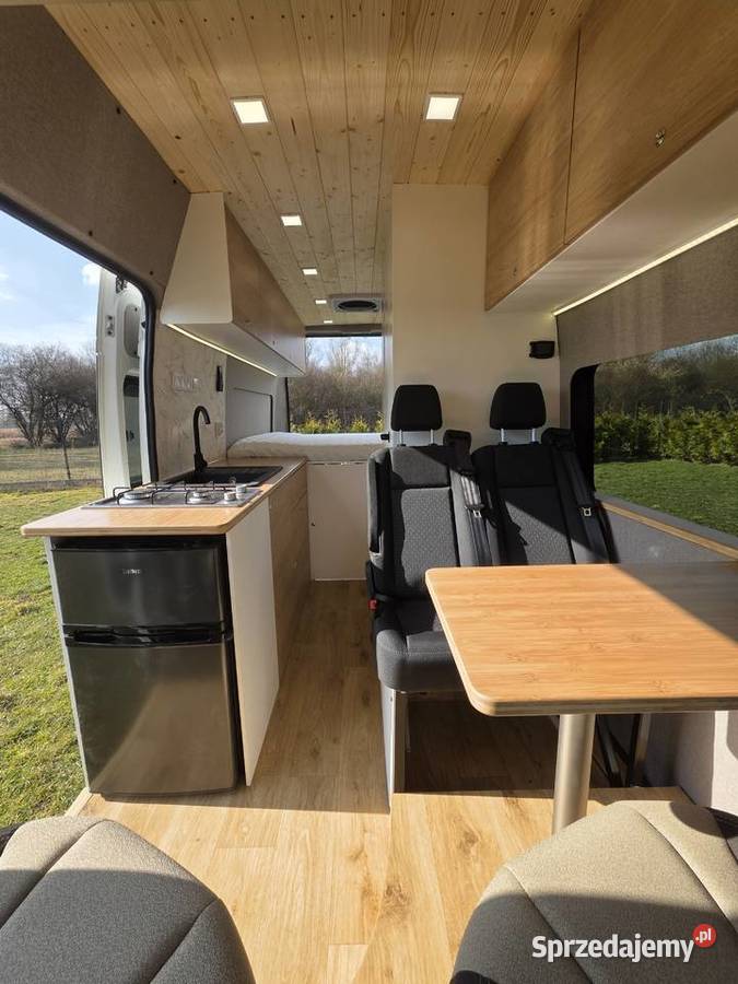 Kamper campervan jumper nowa zabudowa Faktura mazowieckie Warszawa