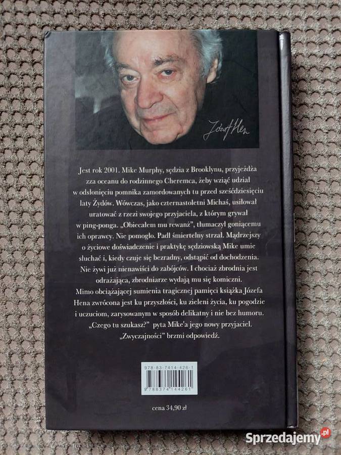 Pingpongista Józef Hen Książki i Podręczniki małopolskie Kraków