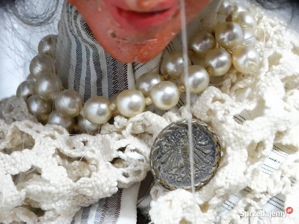 Stara Lalka Czarownica Na Miotle Vintage Retro Biłgoraj