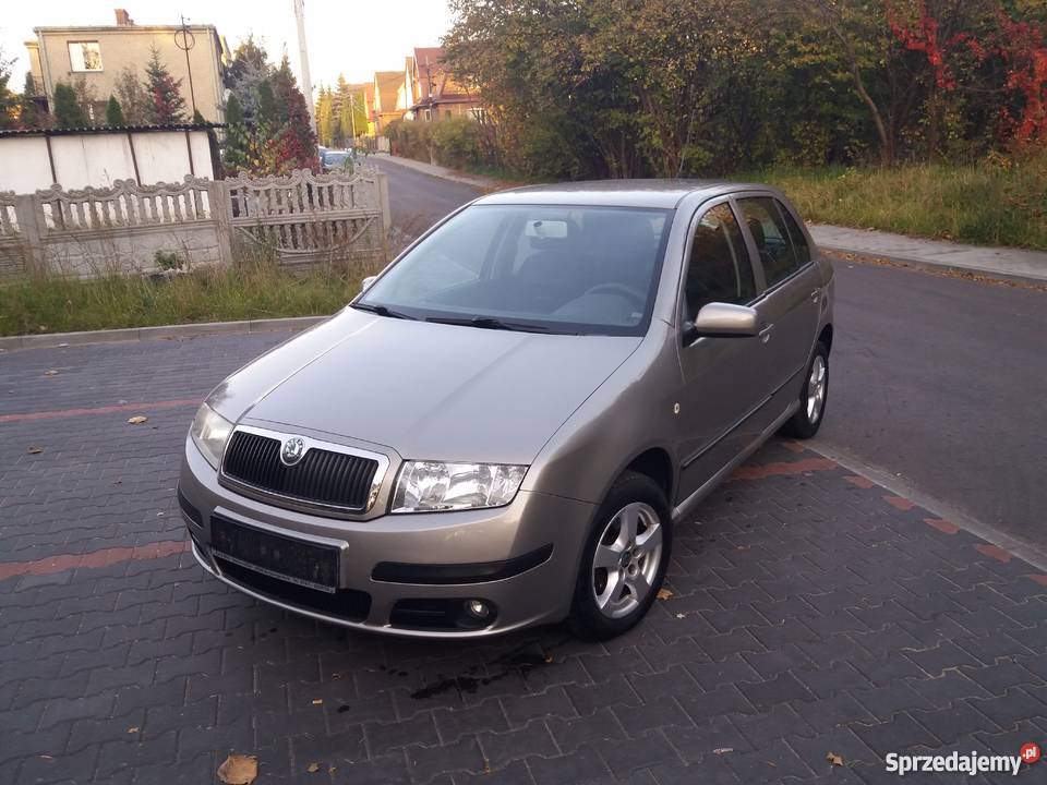 Skoda Fabia 2007 14 benzyna Klima 4/5 Samochody osobowe Mysłowice