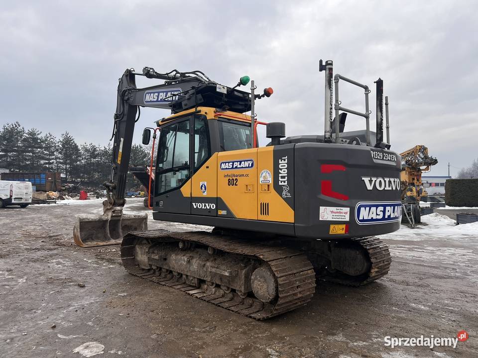 Koparka gąsienicowa Volvo EC160 EL Zator