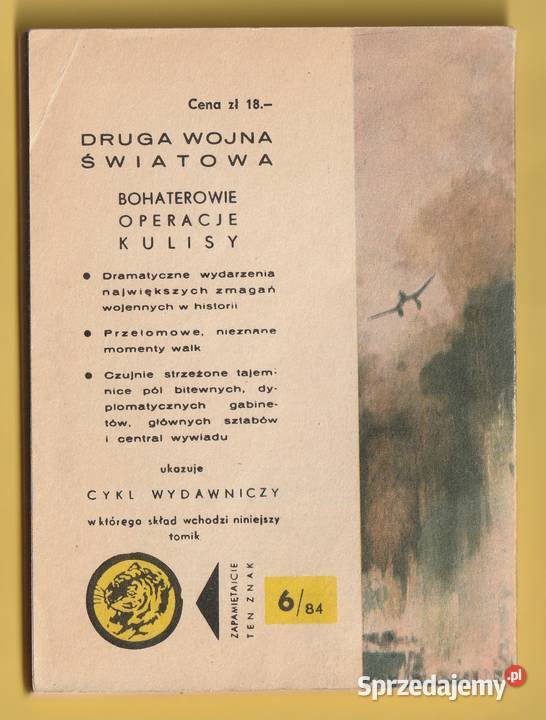 ŻÓŁTY TYGRYS OSTATNIA WACHTA GRYFA 1984 Łódź
