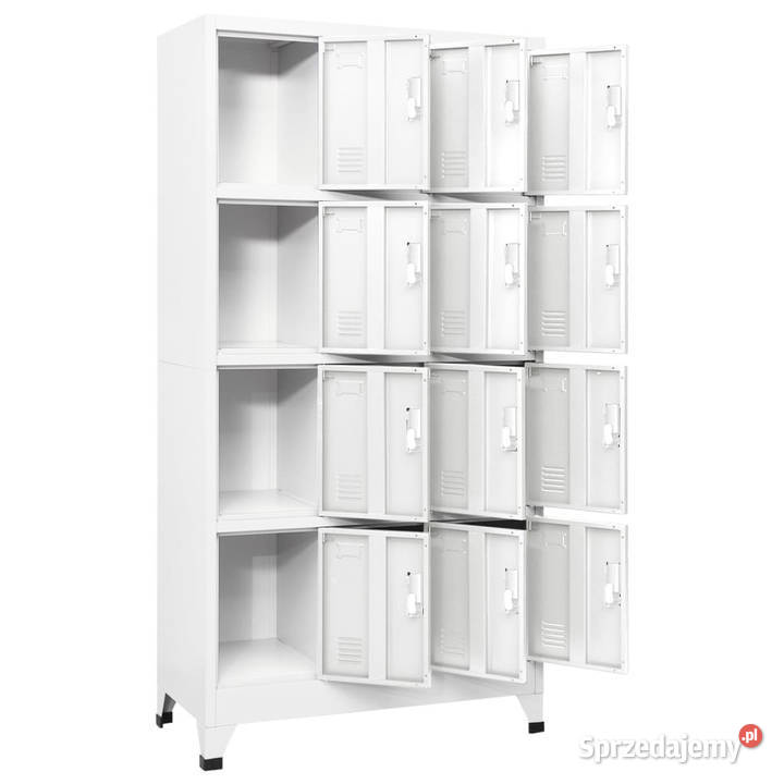 Szafka o 12 zamykanych przegrodach 90 x 45 x 180 Warszawa