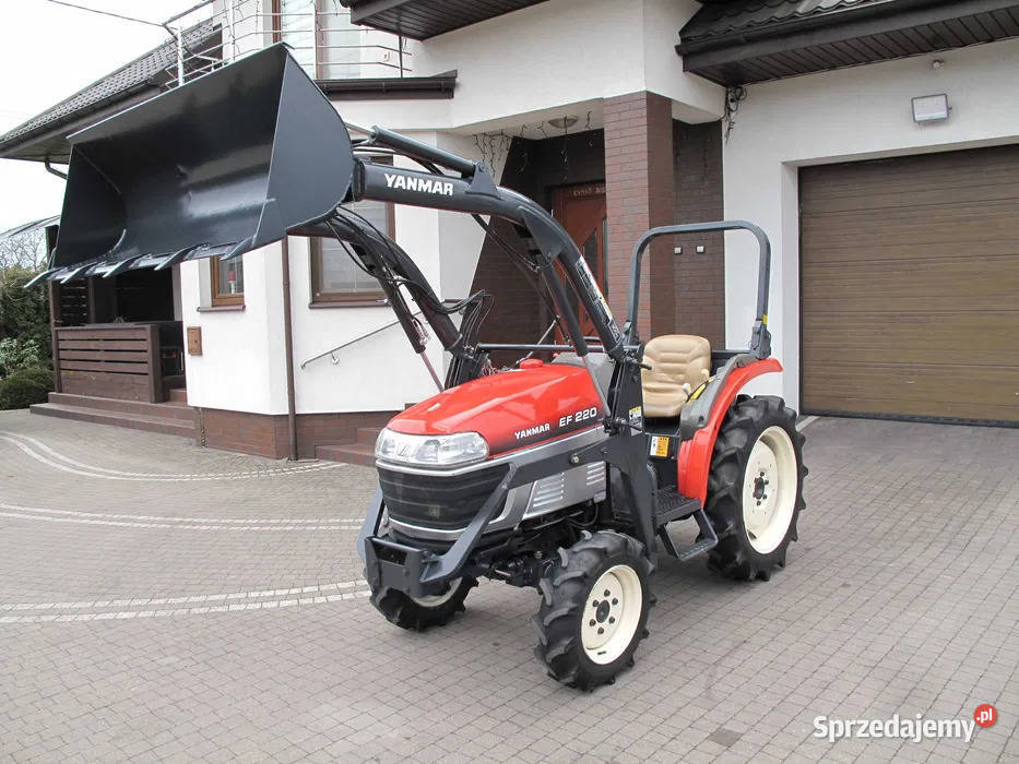 Mini Traktorek Yanmar EF220 22 4X4 Wspomaganie Międzyrzec Podlaski