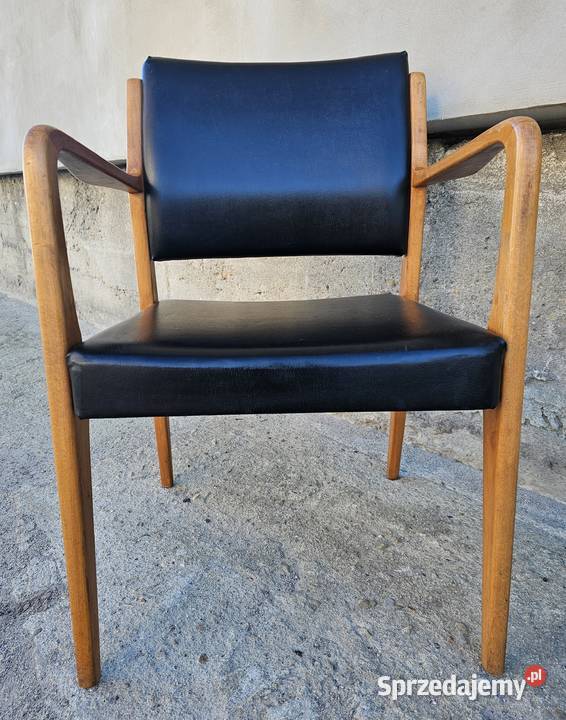 Fotel vintage midcentury modern duński design z Antyki, Sztuka, Kolekcje Wałbrzych