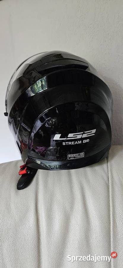 Kask Ls2 Stream EVO czarny połysk Black L środek Konstancin-Jeziorna