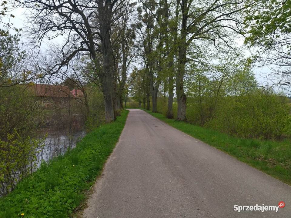 Działka budowlana drodze asfaltowej Rumy