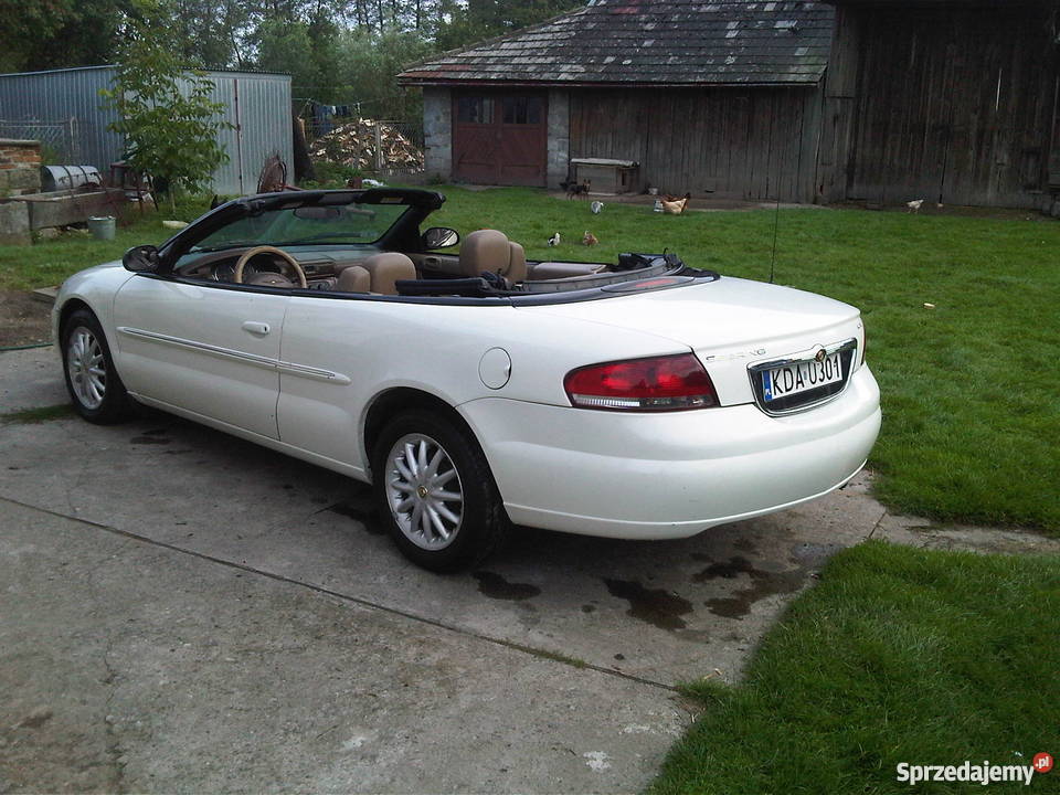 chrysler sebring 2001 cabrio Bielsk Podlaski Sprzedajemy.pl