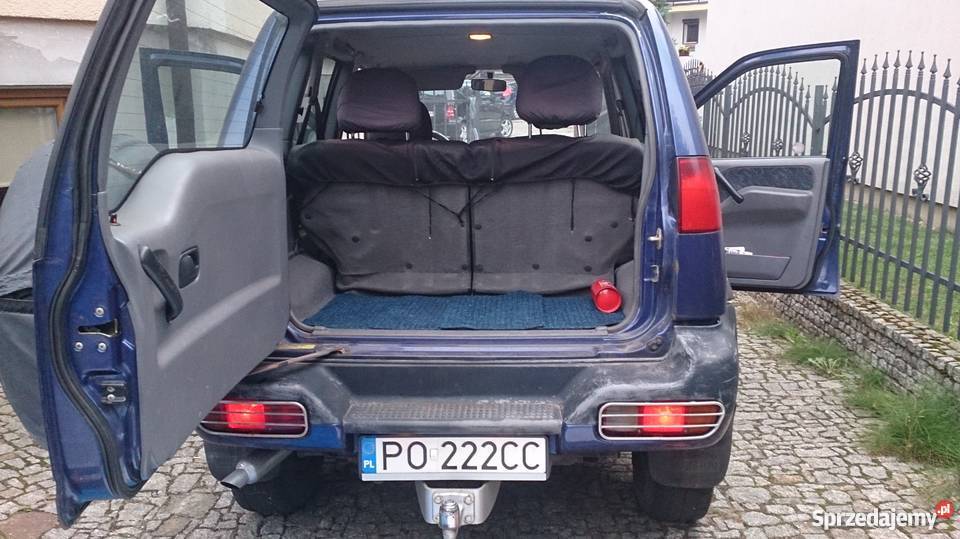 Nissan Terrano II 24 benz 3drzwiowy 1996r centralny zamek Poznań