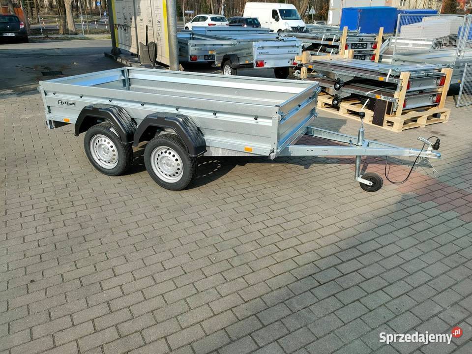 Zasłąw 265T mega mocna przyczepa Głogów sprzedam
