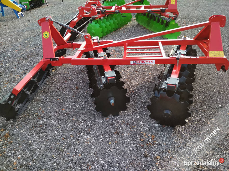 Nowa BRONA TALERZOWA Strumyk 1 Transport Limanowa sprzedam