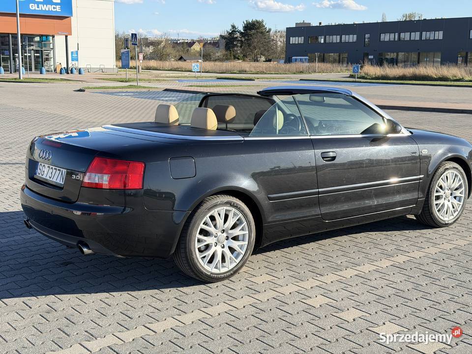 Audi A4 B6 Cabrio 30 V6 220 Manual 6bieg 2976cm3 Gliwice