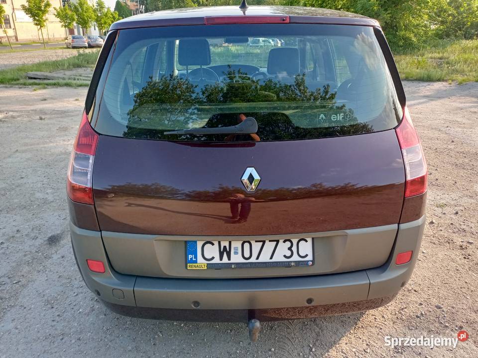 Renault Scenic 2003 16 benzyna aluminiowe felgi Włocławek sprzedam