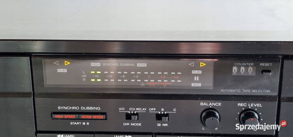 Magnetofon catette deck SONY TC WR 570 TCWR570 Międzychód sprzedam
