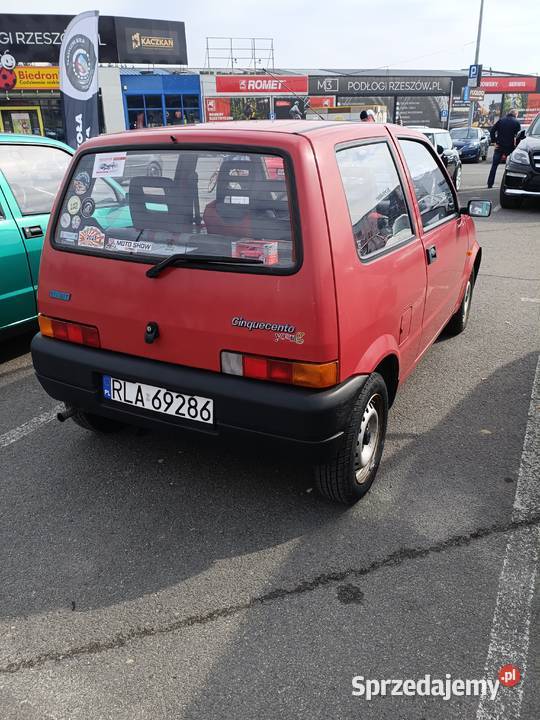 Fiat cinquecento 1998 7003 30KM Łańcut