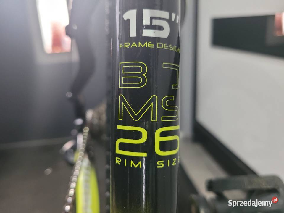 Rower górski MTB STORM 26 czarnożółty zadbany Rowery i akcesoria Dzierżązna