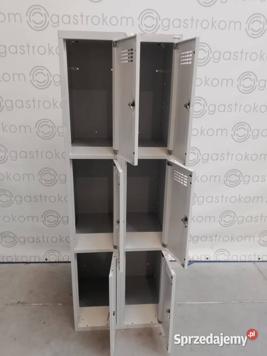 SZAFKA BHP DZIELONA NA 6 60X50X180 sprzedam