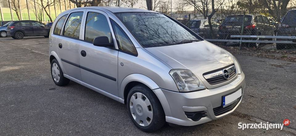 Opel Meriva 13 Diesel2007rniski przebiegsprawny manualna Gdańsk
