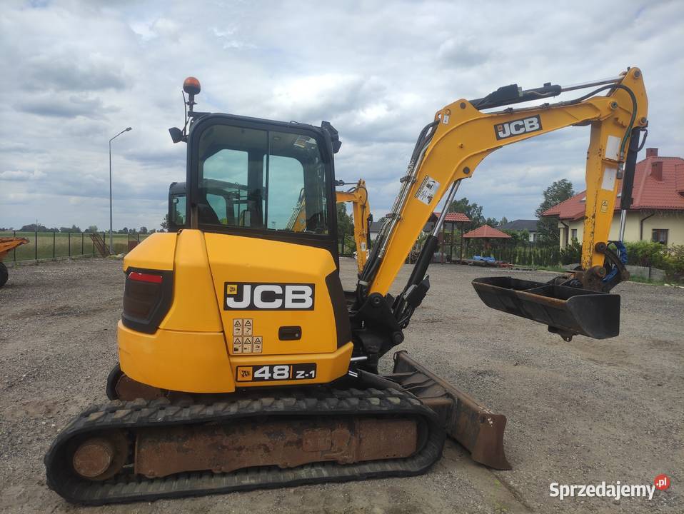 Minikoparka JCB 48 z1 2017r hydrauliczne