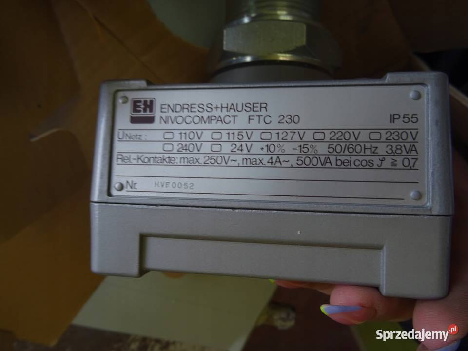 CZUJNIK POJEMNOŚCIOWY NIVOCOMPACT FTC230 Wąchock