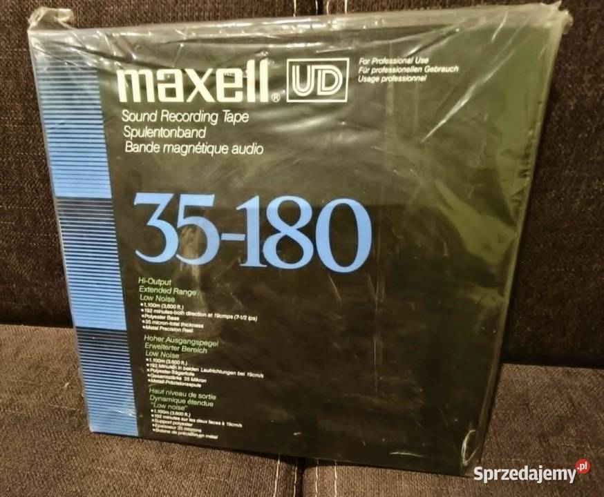Taśma magnetofonowa Maxell UD Nowiutka szpula Jaworzno