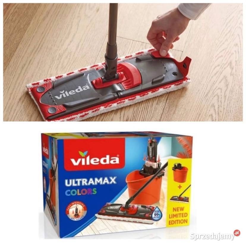 Vileda ultramax colours pomaranczowe wiadro Mopy śląskie Zabrze