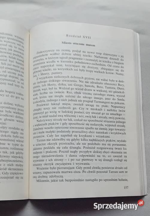 E R Burroughs Tarzan nieposkromiony AZS Wrocław Antyki, Sztuka, Kolekcje Koźminek