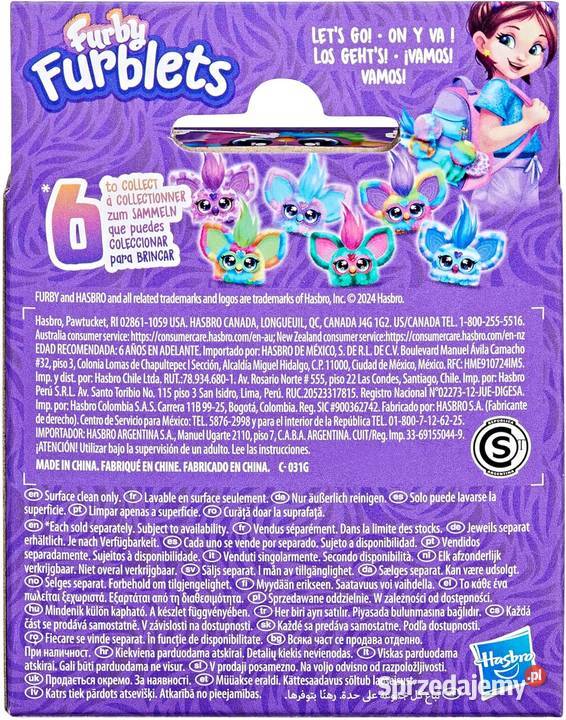 Furby Furblets RAYVEE Maskotka Interaktywna Mogilany