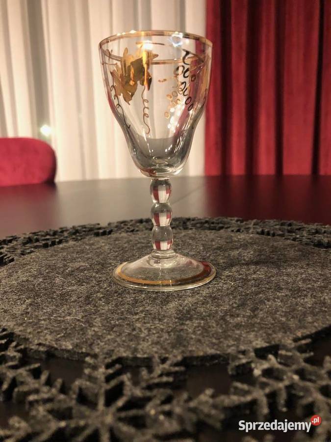 Wyjątkowy Zestaw Cienkościennego Szkła Vintage małopolskie Kraków sprzedam