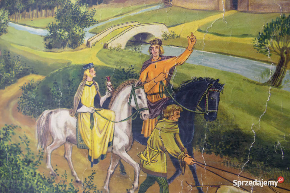 Mapa ścienna Niemcy lata 50