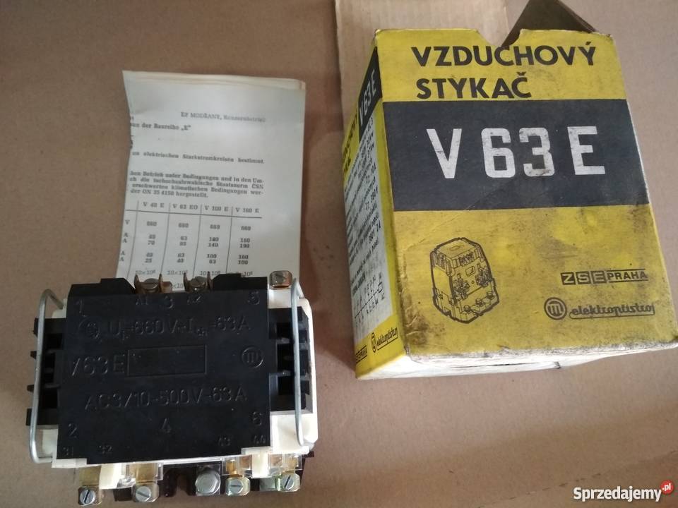 Stycznik V 63 E V63E Szydłowiec