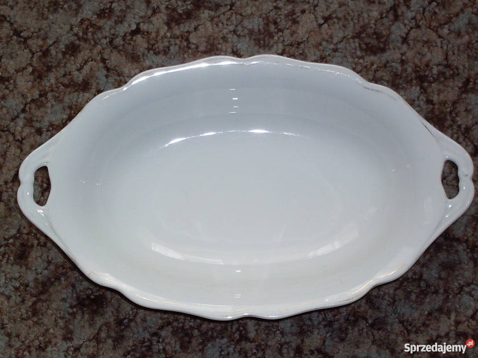 Półmisek owalny porcelana antyk Akcesoria kuchenne Poznań sprzedam